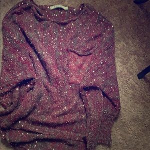 Sweater with sequins